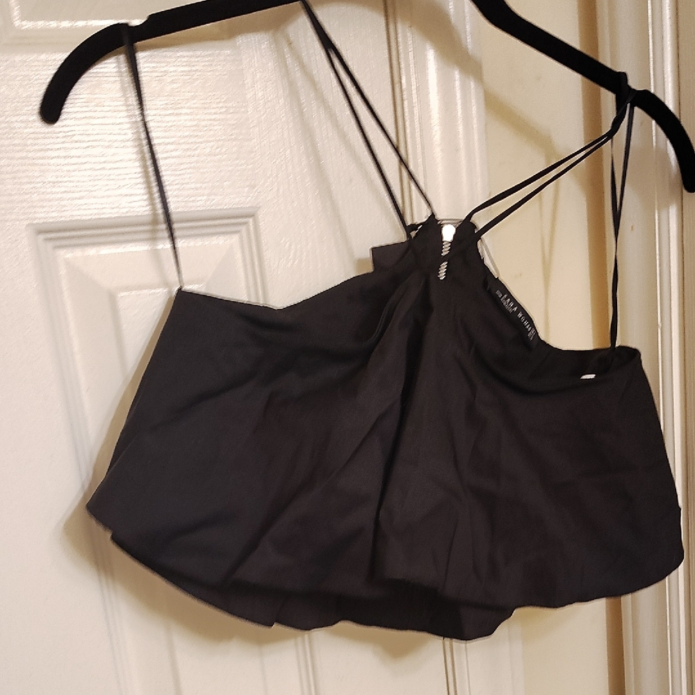 Zara Elegant Black Top